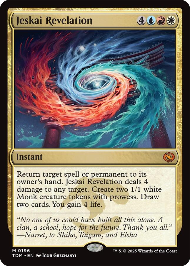 Jeskai Revelation [TDM - 196]