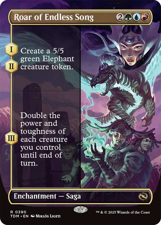 Roar of Endless Song (Borderless) [TDM - 390]