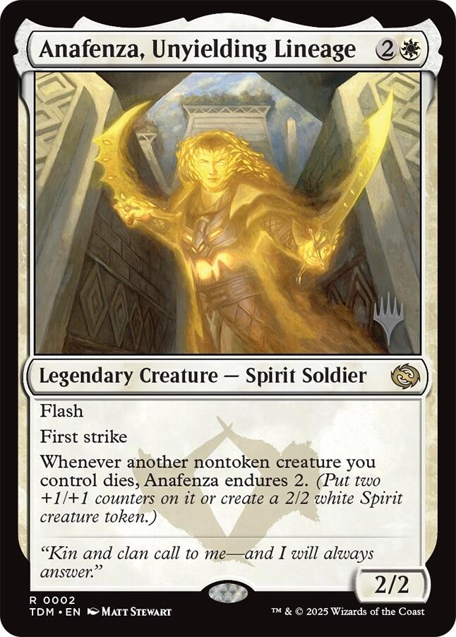 Anafenza, Unyielding Lineage [PPTDM - 2]