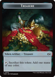 First Mate Ragavan // Treasure Double-Sided Token (Back)