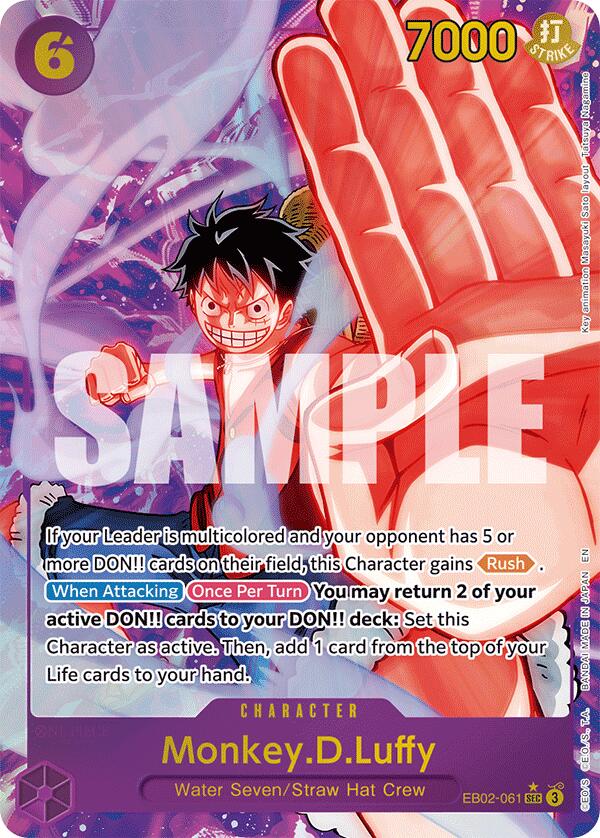 Monkey.D.Luffy (061) (Alternate Art) [EB-02 - EB02-061]