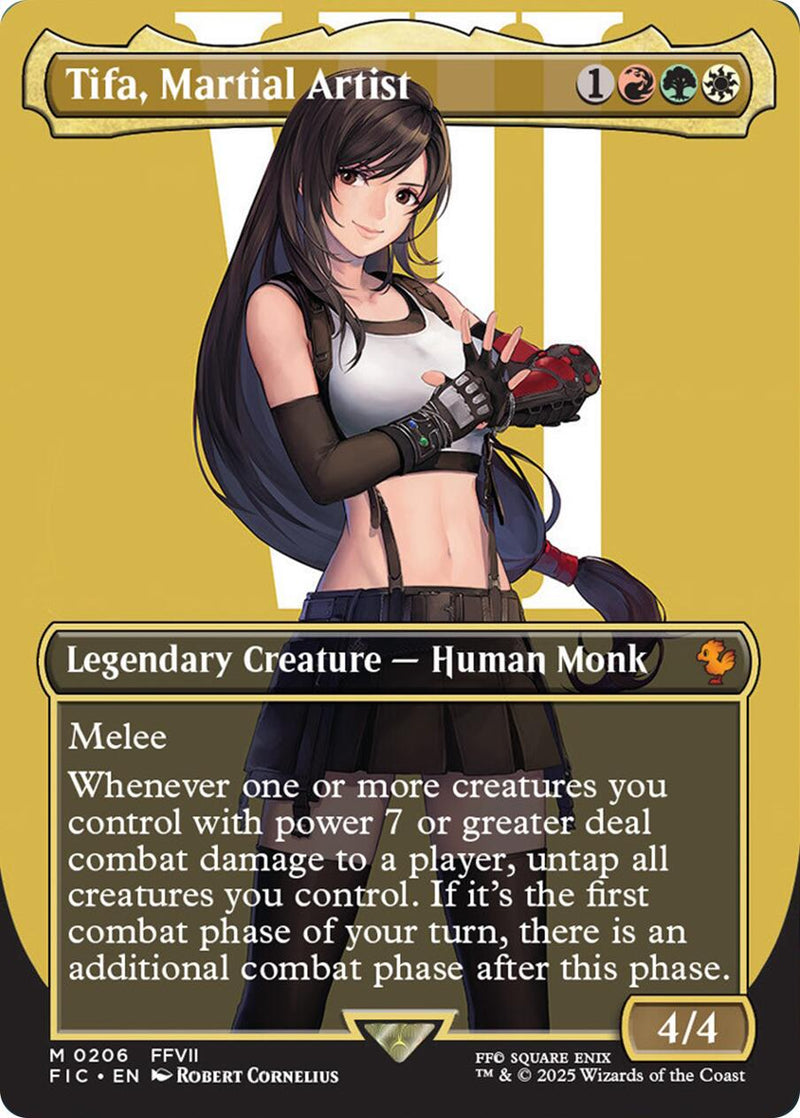 Tifa, Martial Artist (Borderless) [206]