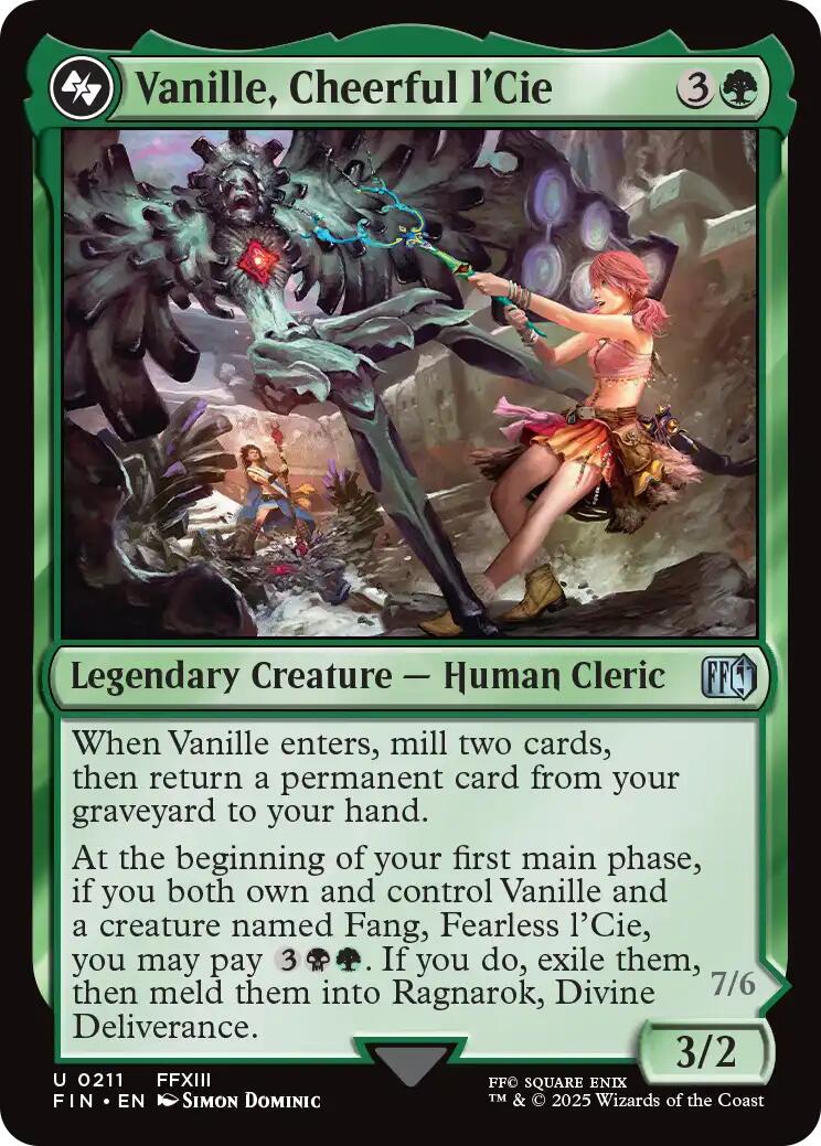Vanille, Cheerful l'Cie