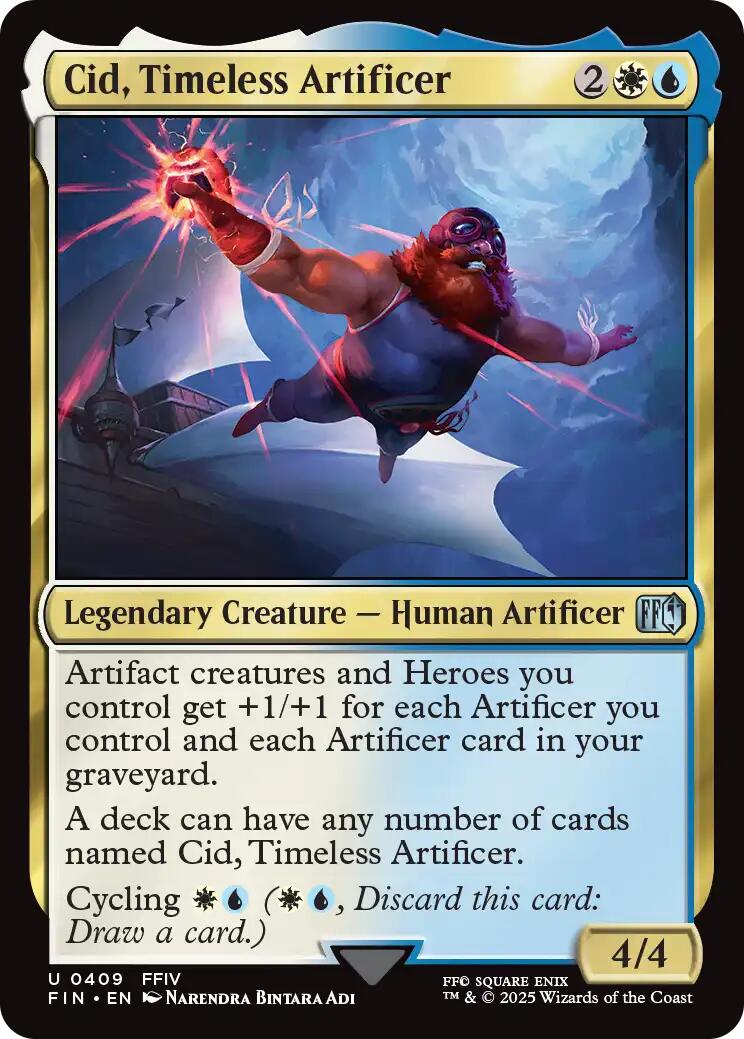 Cid, Timeless Artificer (0409) [FIN - 409]