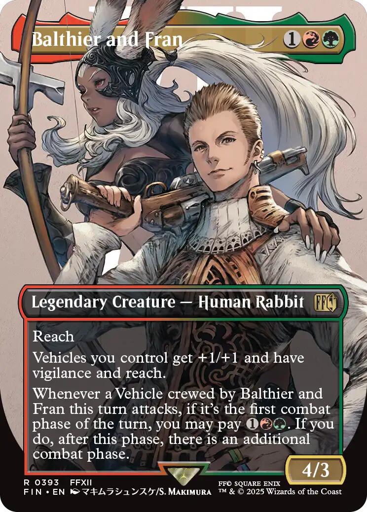 Balthier and Fran (Borderless) (0393) [393]