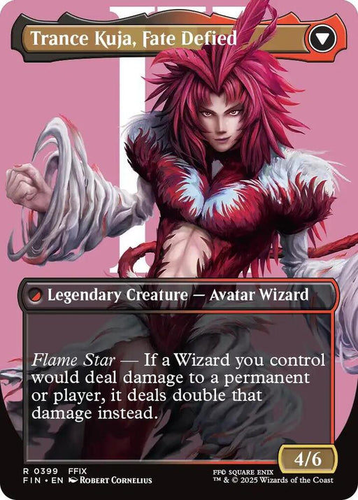 Kuja, Genome Sorcerer (Borderless) (Back)