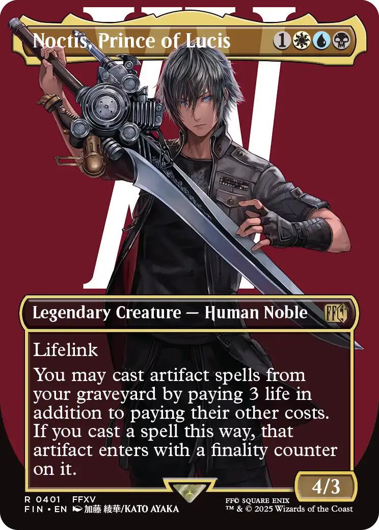 Noctis, Prince of Lucis (Borderless) [FIN - 401]
