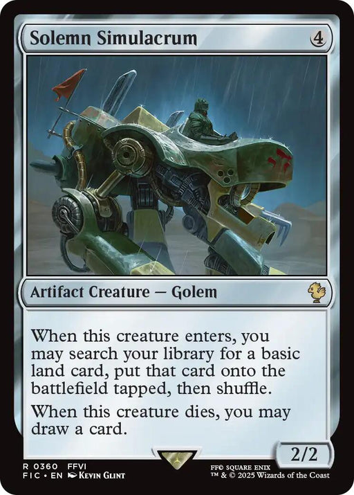 Solemn Simulacrum