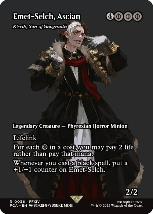 Emet-Selch, Ascian - K'rrik, Son of Yawgmoth (Showcase) [FCA - 36]