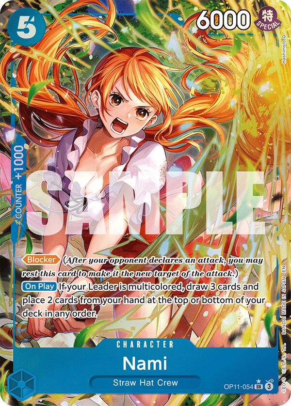 Nami (054) (Alternate Art) [OP11 - OP11-054]