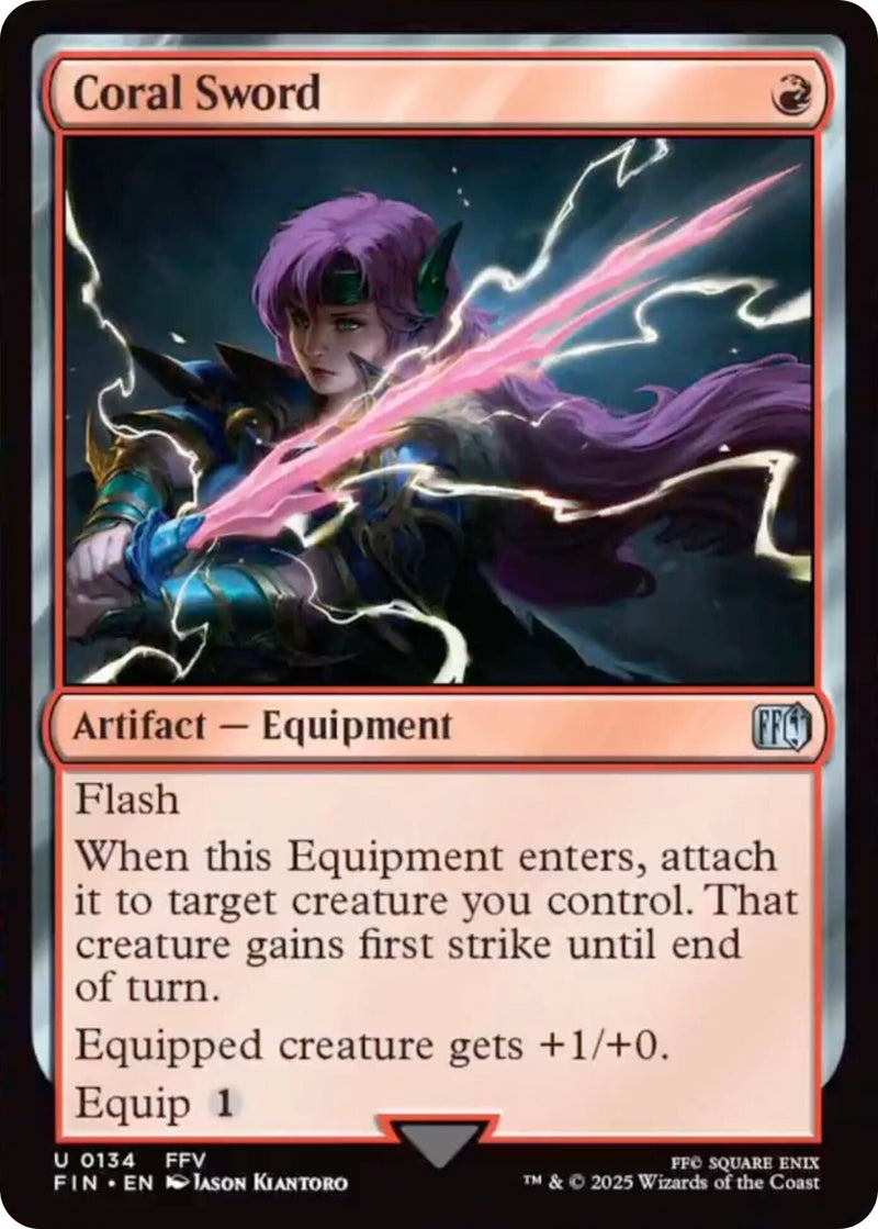 Coral Sword [FIN - 134]
