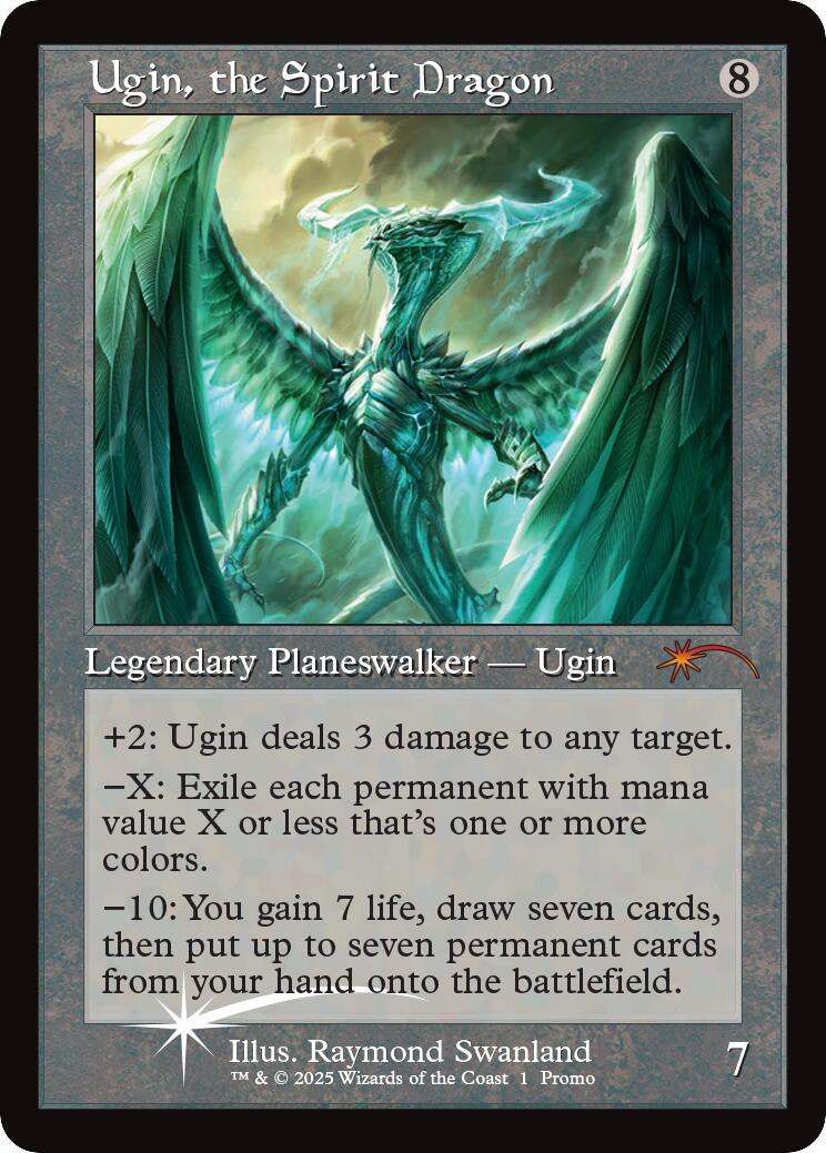 Ugin, the Spirit Dragon (Retro Frame) [SLD - 1]