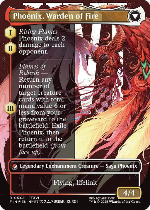 Joshua, Phoenix's Dominant (Borderless) (Surge Foil) (Back)