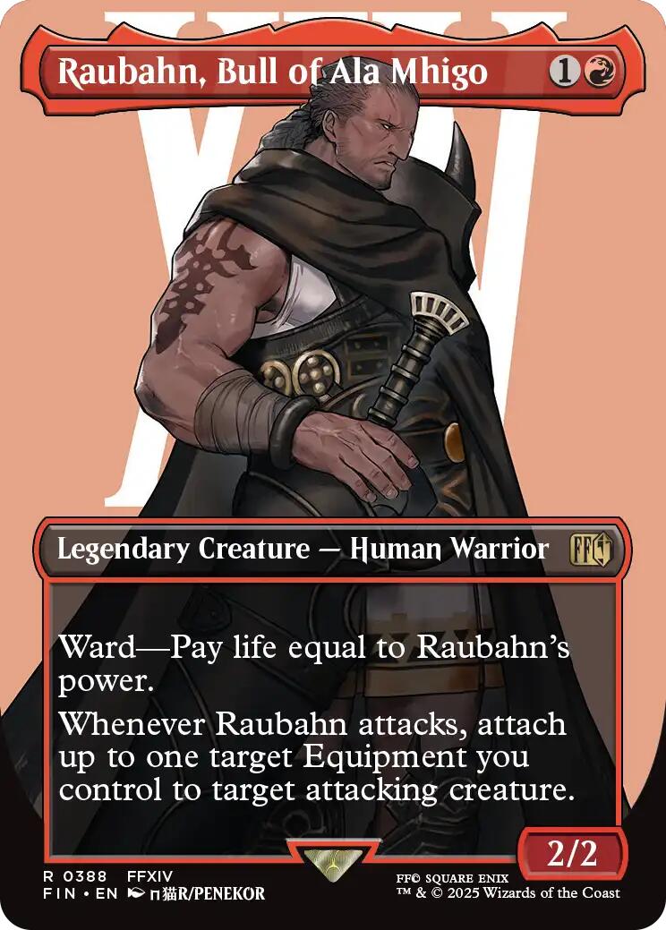 Raubahn, Bull of Ala Mhigo (Borderless) [FIN - 388]