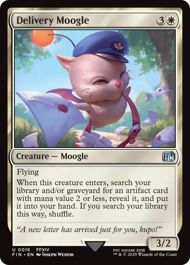 Delivery Moogle [FIN - 15]
