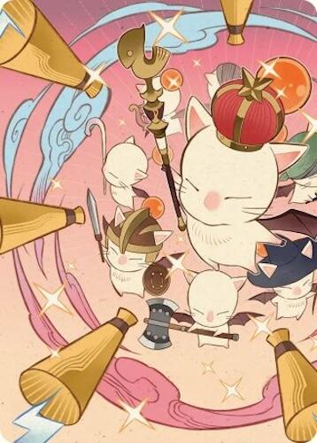 Summon: Good King Mog XII Art Card [AAFIN - 41]