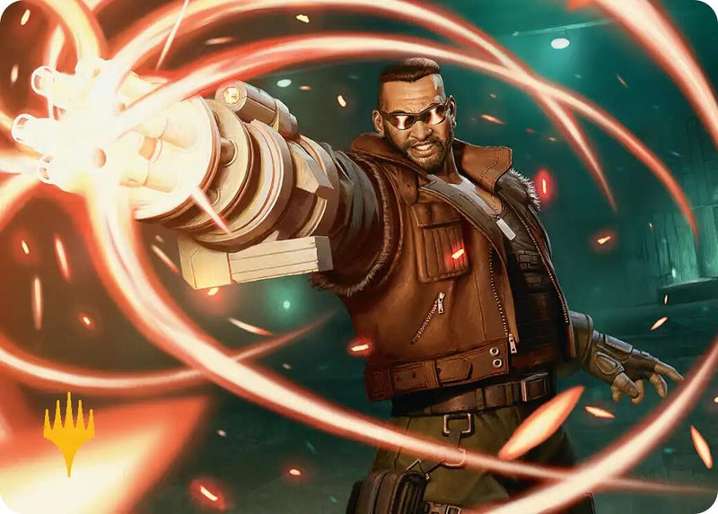 Barret Wallace Art Card (Gold-Stamped Planeswalker Symbol) [8]