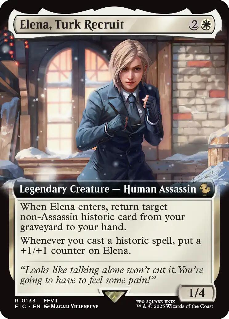 Elena, Turk Recruit (Extended Art) [FIC - 133]
