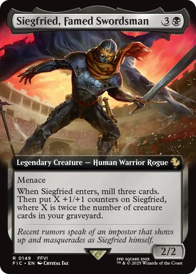 Siegfried, Famed Swordsman (Extended Art) [FIC - 149]