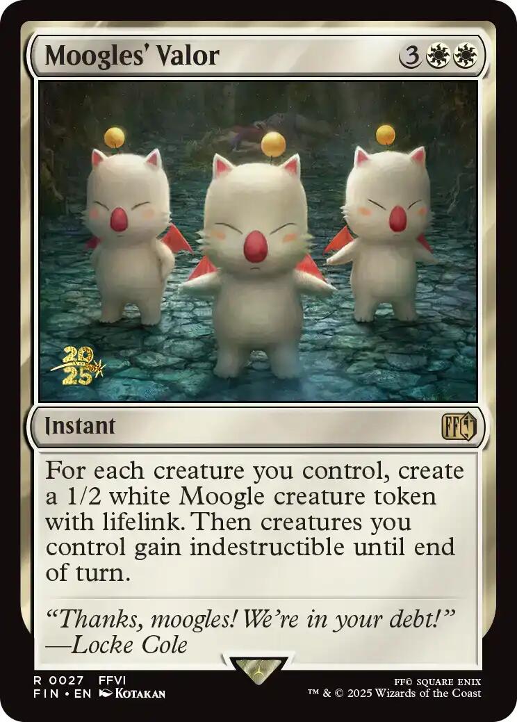 Moogles' Valor [PRE - 27]