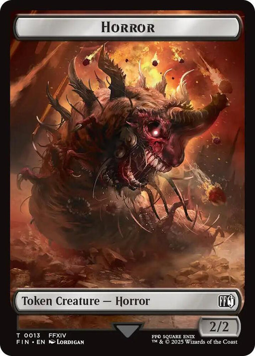Hero (0006) // Horror Double-Sided Token (Back)