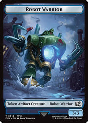 Hero (0007) // Robot Warrior Double-Sided Token (Back)