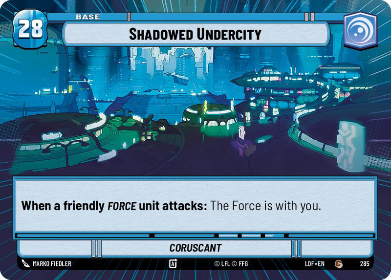 Shadowed Undercity // Force (Hyperspace)