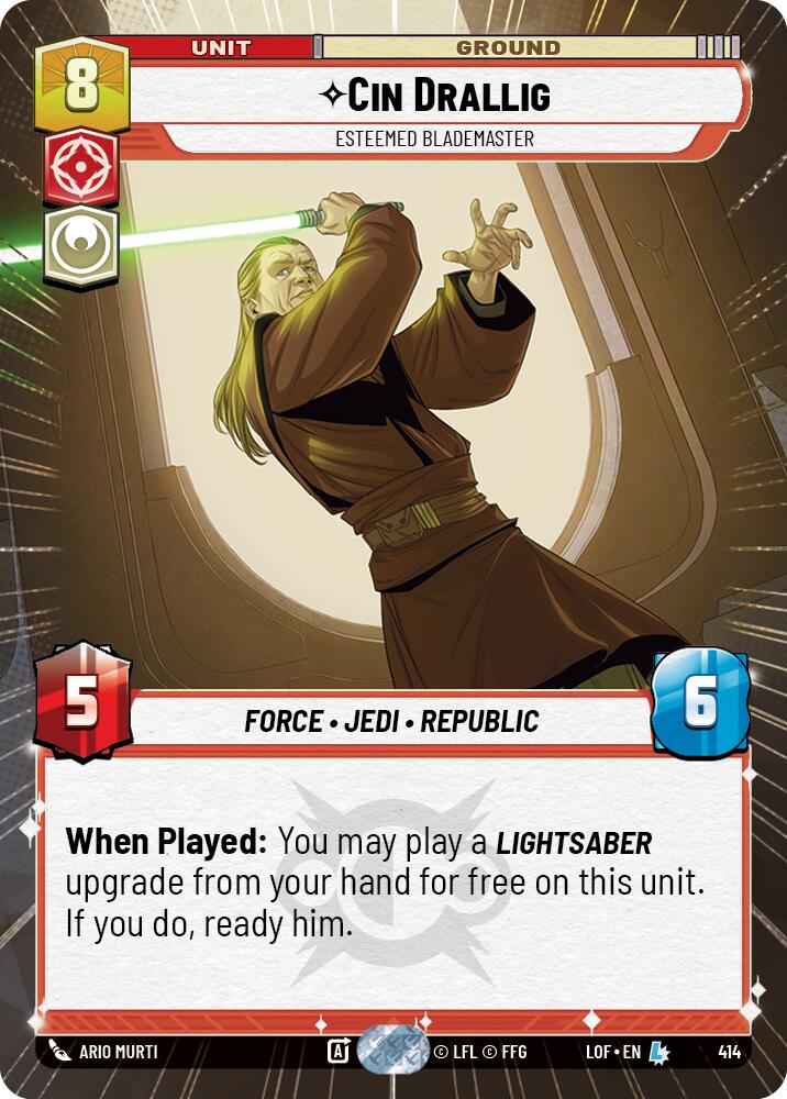 Cin Drallig - Esteemed Blademaster (Hyperspace)