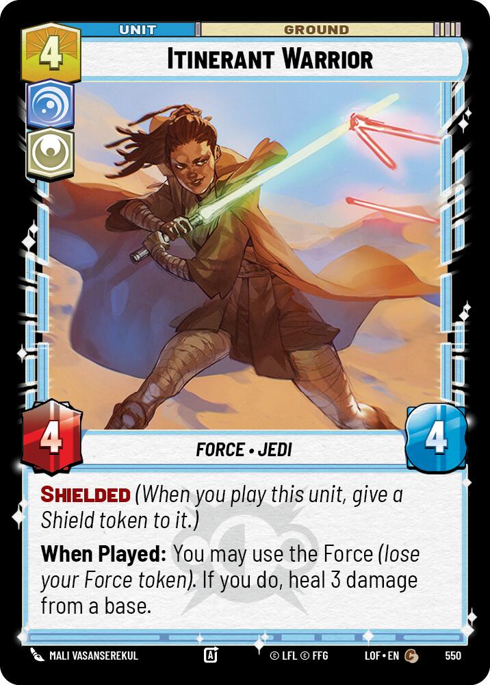 Itinerant Warrior (Foil)