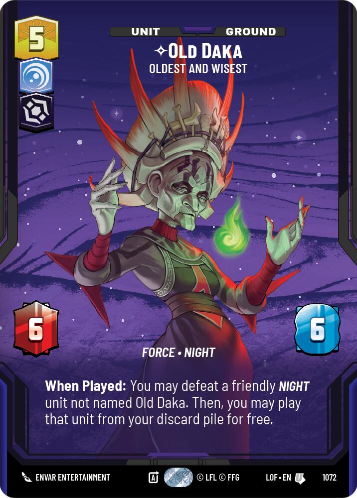 Old Daka - Oldest and Wisest (Prestige Foil)