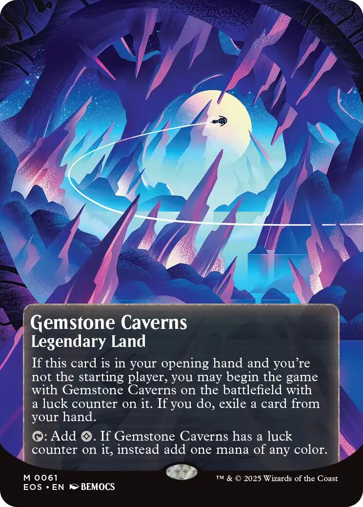Gemstone Caverns (0061) (Borderless) [EOS - 61]