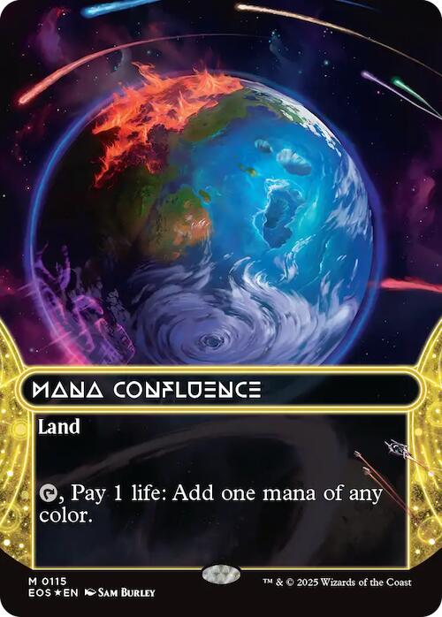 Mana Confluence (0115) (Borderless) (Galaxy Foil) [EOS - 115]