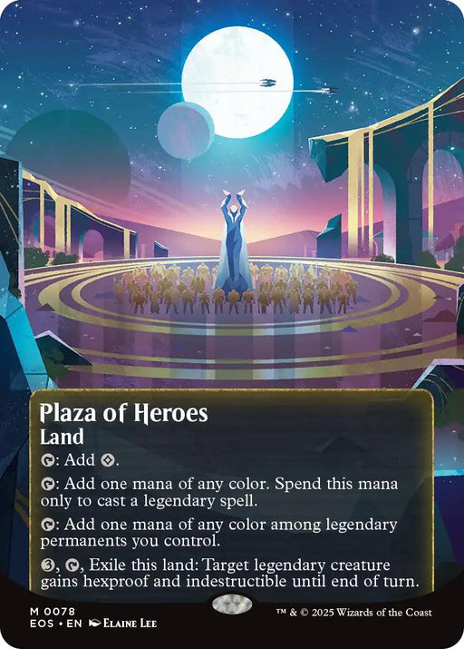 Plaza of Heroes (0078) (Borderless) [EOS - 78]