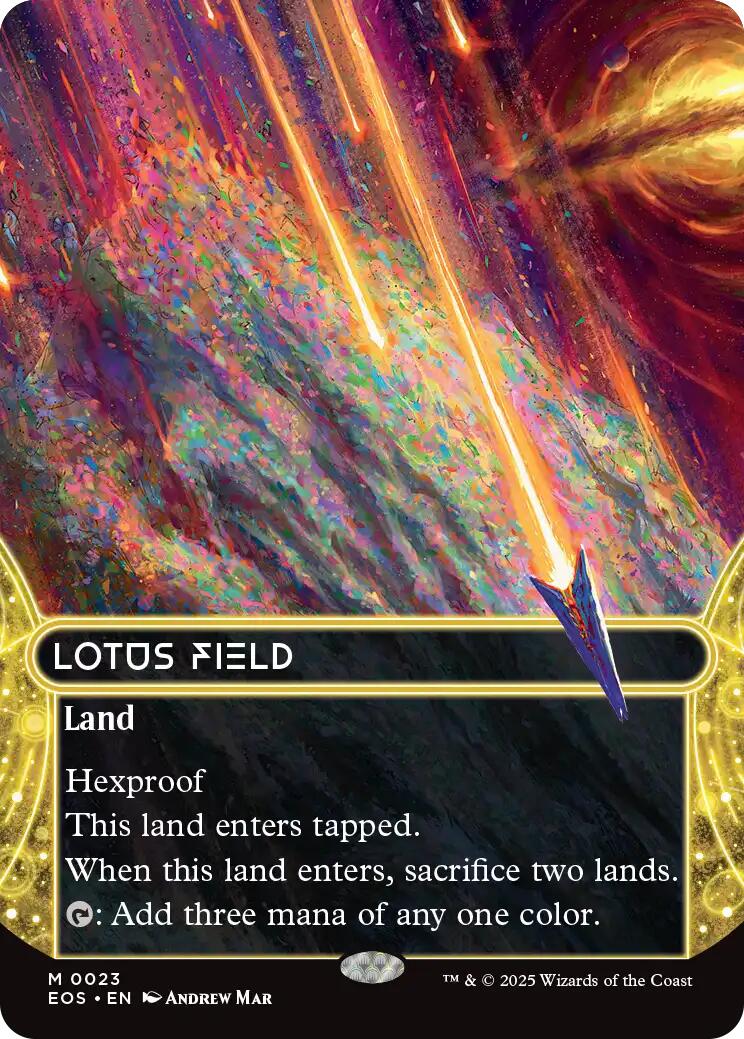 Lotus Field (0023) (Borderless) [EOS - 23]