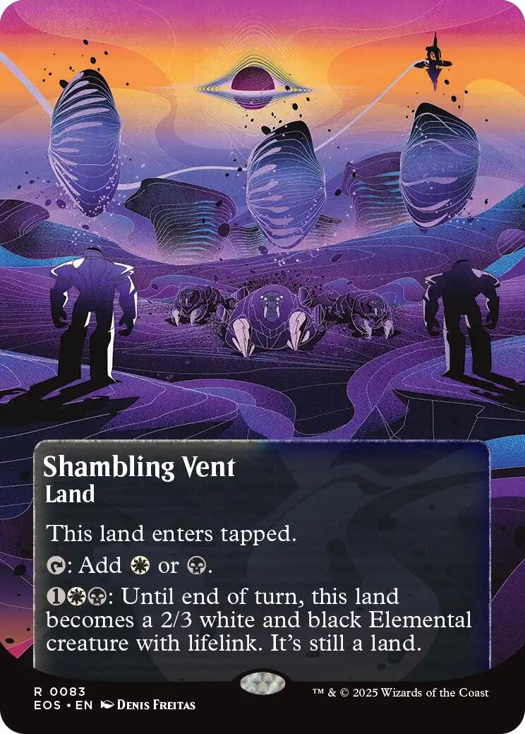 Shambling Vent (0083) (Borderless) [EOS - 83]