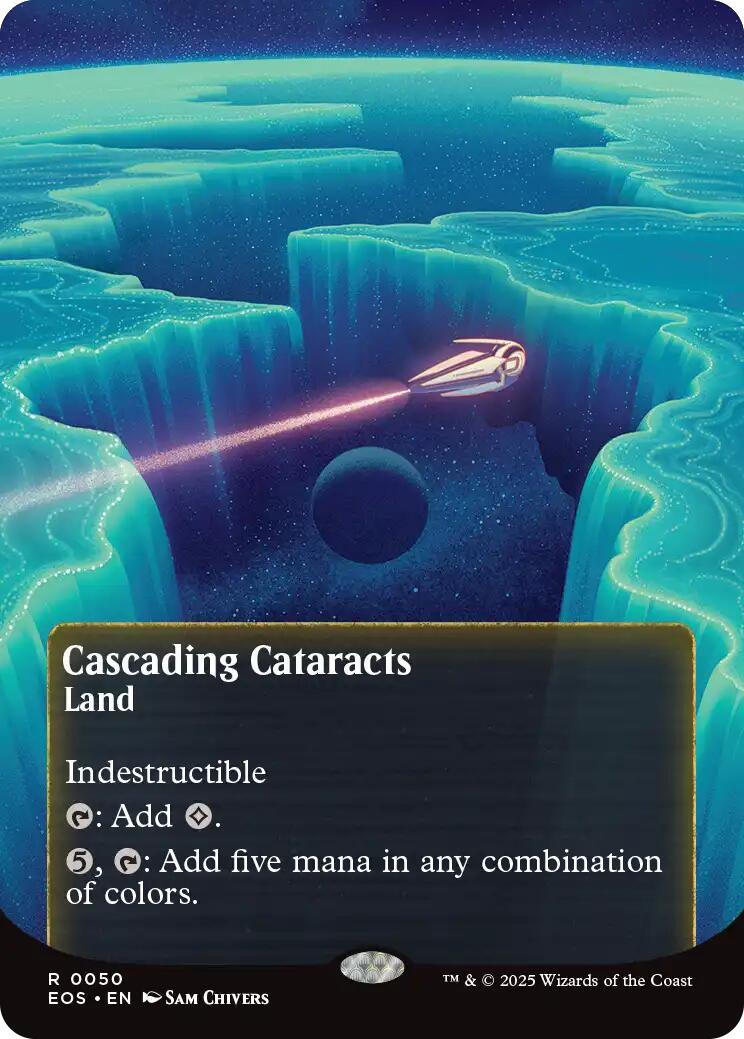 Cascading Cataracts (0050) (Borderless) [EOS - 50]