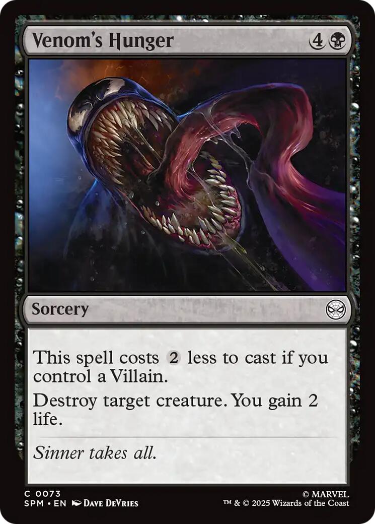 Venom's Hunger [SPM - 73]