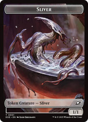 Robot // Sliver Double-Sided Token (Back)