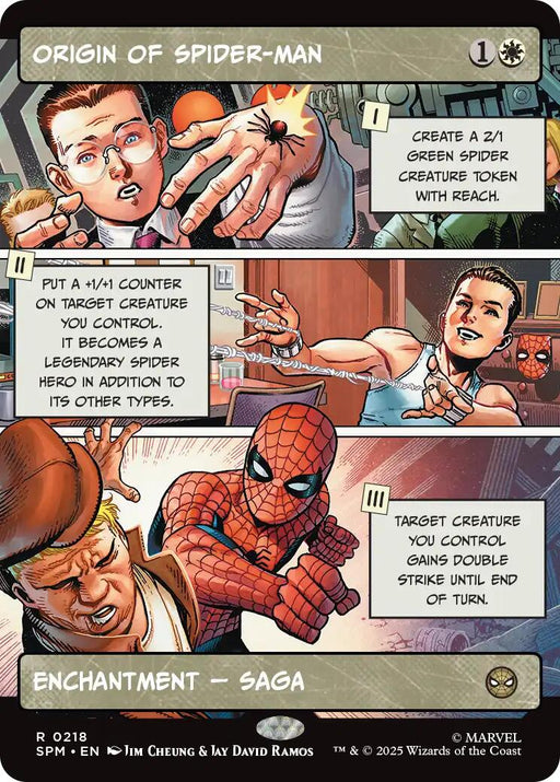 Origin of Spider-Man (Borderless) [SPM - 218]