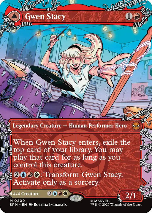 Gwen Stacy (0209) (Borderless) [SPM - 209]