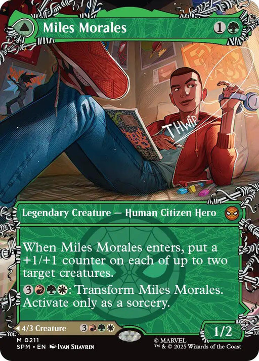 Miles Morales (0211) (Borderless) [SPM - 211]
