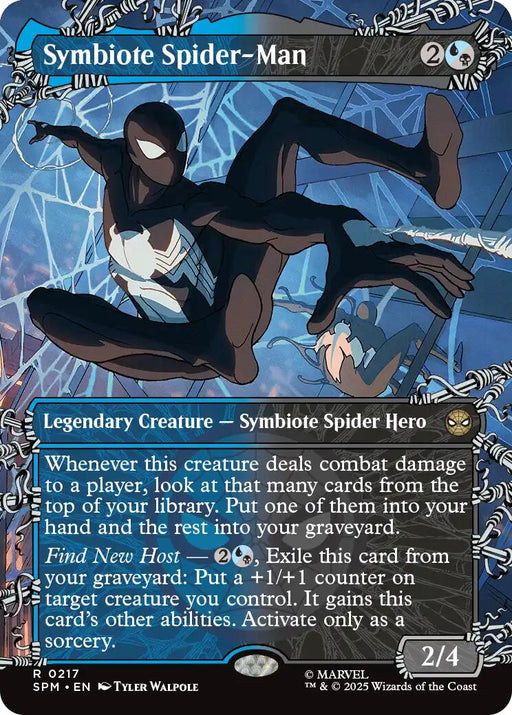 Symbiote Spider-Man (Borderless) [SPM - 217]