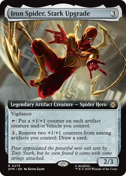 Iron Spider, Stark Upgrade (Extended Art) [SPM - 279]