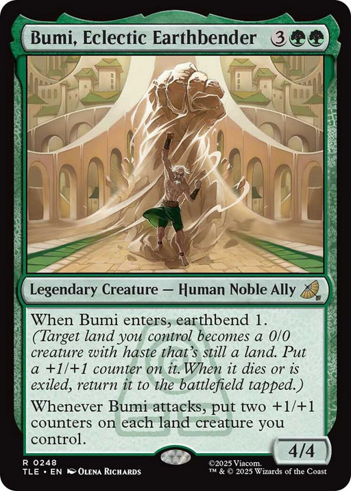 Bumi, Eclectic Earthbender