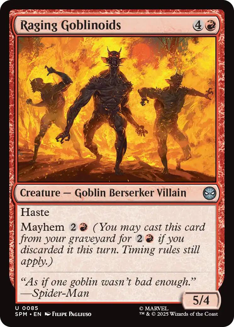 Raging Goblinoids [SPM - 85]