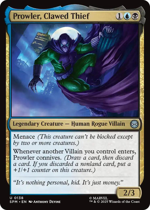 Prowler, Clawed Thief [SPM - 138]