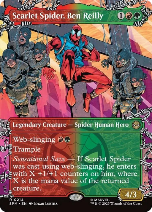 Scarlet Spider, Ben Reilly (Borderless) [SPM - 214]