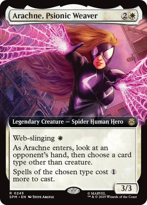 Arachne, Psionic Weaver (Extended Art) [SPM - 245]