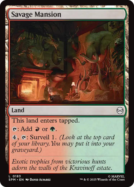 Savage Mansion [SPM - 183]