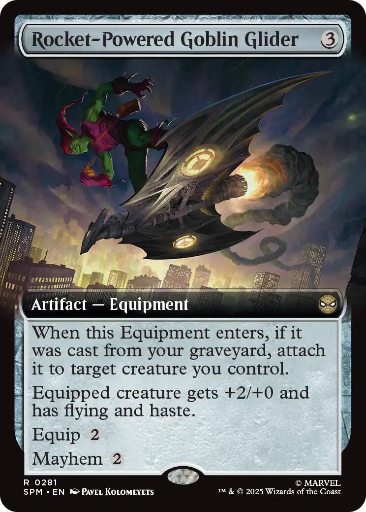 Rocket-Powered Goblin Glider (Extended Art) [SPM - 281]